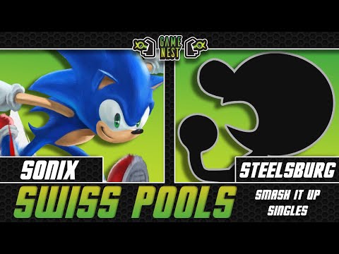 Banits | Sonix (Sonic) vs Steelsburg (Mr. Game and Watch) | Swiss Pools | Smash It Up 1/15/23
