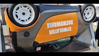 Rollover Car Crash Test - Simulator