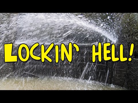 How to work a Canal Staircase Lock as we visit Chester by Narrowboat. Ep. 160.