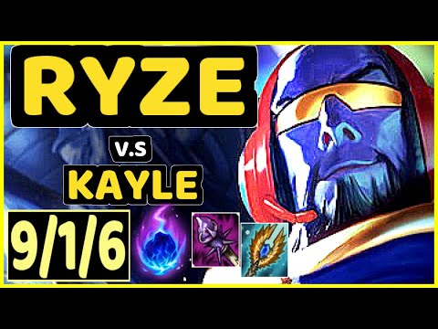 STROMPEST (RYZE) vs KAYLE - QUADRAKILL 9/1/6 KDA MID CHALLENGER GAMEPLAY - NA