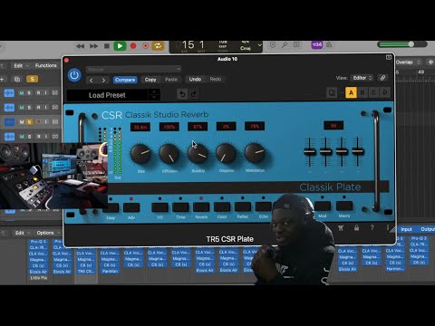 IK Multimedia CSR Plate Reverb.Lets look at it