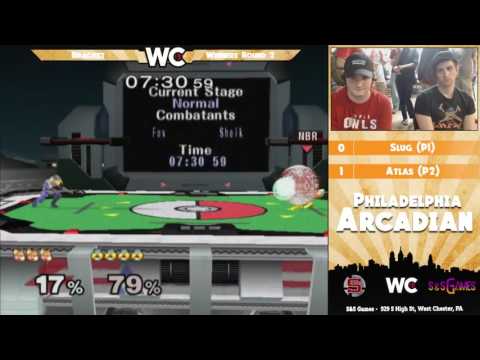 The Philadelphia Arcadian: Slug (Fox) vs Atlas (Sheik) - Winners Round 2