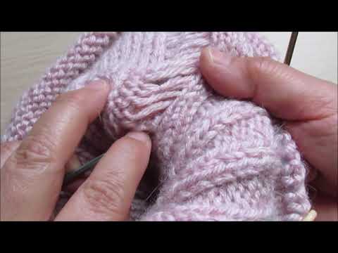 Fix knitting mistakes several rows down (knit & purl stitch)