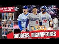 DODGERS BICAMPEONES De SERIE MUNDIAL Tras Ganar DRAMÁTICO JUEGO 7 Vs BLUE JAYS ESPN Beisbol
