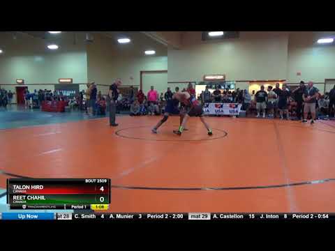 Junior 113 Talon Hird Canada Vs Reet Chahil Canada