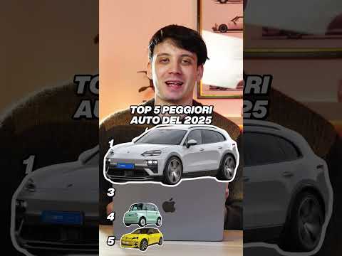 Le 5 auto peggiori del 2025 secondo voi!