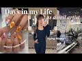 Days In My Life As A Nail Artist In Tokyo Pilates Custom Sets Cafes