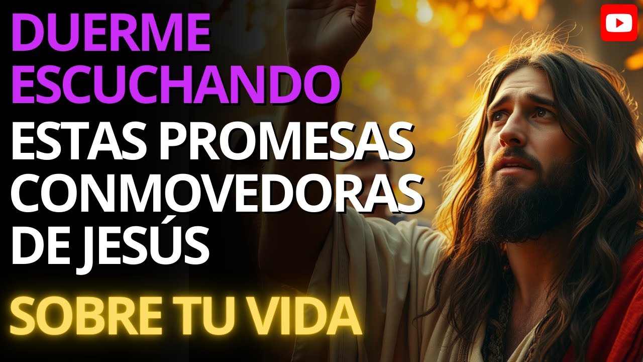 DUERME ESCUCHANDO ESTAS PROMESAS VITALES DE JESÚS SOBRE TU VIDA | Palabras que Sanan y Transforman