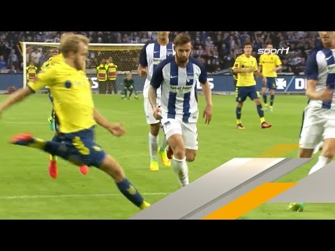 Pukki zerlegt Hertha | Bröndby IF - Hertha BSC | Europa League-Qualifikation Highlights