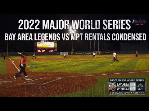 Bay Area Legends vs MPT Rentals GM #7 - 2022 USSSA Major World Series!
