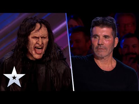 The Witch TERRIFIES Simon Cowell to the CORE! | Auditions | BGT 2022