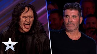 Download lagu The Witch TERRIFIES Simon Cowell to the CORE Audit... mp3