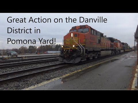 Incredible day on the NS Danville District at Pomona Yard in Greensboro, NC! (11/30/19)