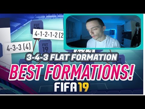 FIFA 19 BEST FORMATIONS 3-4-3 Flat TUTORIAL - BEST CUSTOM TACTICS & INSTRUCTIONS