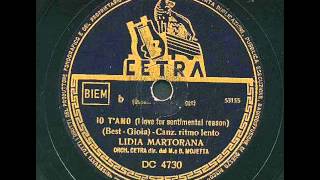 Lidia Martorana - Io t'amo (con testo).wmv