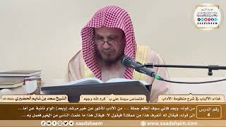 4 - غذاء الألباب في شرح منظومة الآداب - اختصاص سيدنا علي ب (كرم الله وجهه) - الشيخ سعد الحضيري image