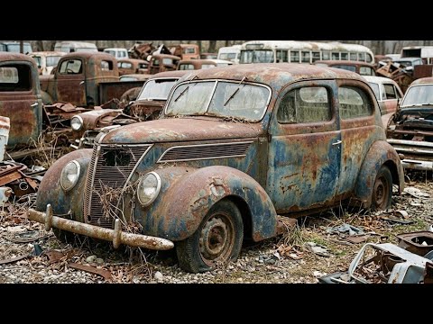 Thumbnail for 1937 Ford tudor restoration | From rusty blue wreck to stunning yellow & black classic by 1937 Ford
