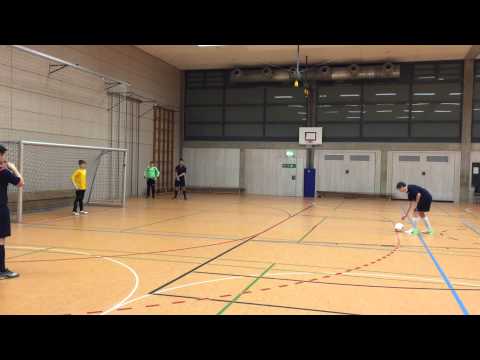 C1- Junioren Altrhein Cup 2015 Finale 9 Meter schießen: VfB Ginsheim: TSG Kastel 46