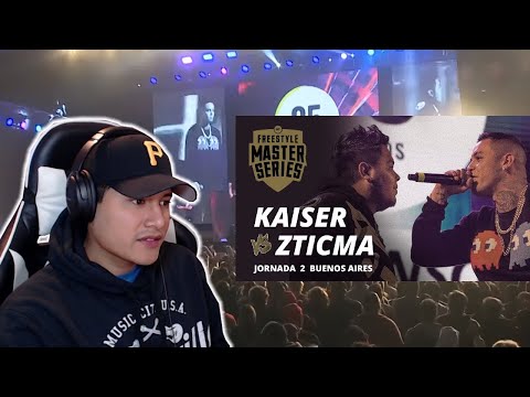 KAISER vs ZTICMA - FMS INTERNACIONAL | REACCION 🤯 ¡QUE GRAN BATALLA!