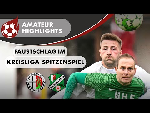 A nasty punch overshadows top district league match | Football highlights