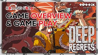 Deep Regrets w/ Lamentable Tentacles | Solo Playthrough | Game Overview & Gameplay