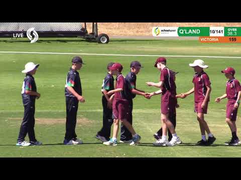 2019 12 Years & Under Cricket Championship - Boys - Victoria v Queensland
