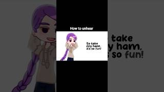 Download lagu How do I unhear this | IB: crsoufle on tiktok #kpopdemonhunters #free #rujinu #gacha mp3