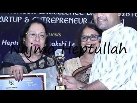 How to Pronounce Najma Heptullah?