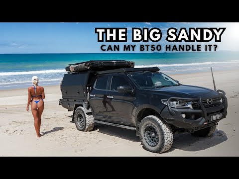 SOLO 4WD Trip 🚙💦 | THE BIG SANDY ~ A Must-Visit QLD Beach