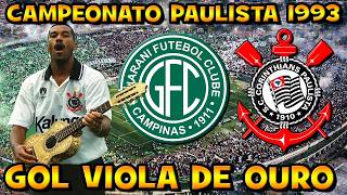 Guarani x Corinthians Campeonato Paulista 1993 Jogo Completo