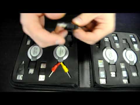 nGear Retractable Travel Cable Kit Unboxing Linus Tech Tips