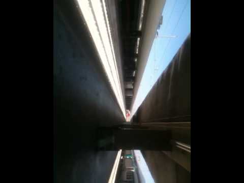 Freccia Rossa in arrivo a Napoli C.le sul bin 19