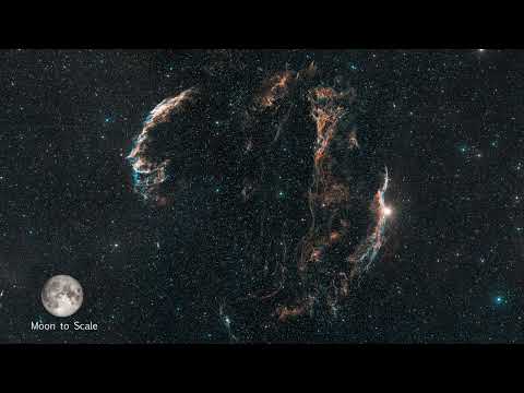 Cygnus Loop Zoom + Morph