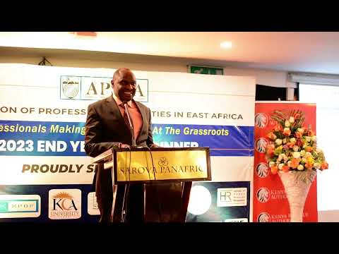 APSEA 2023 PROFESSIONAL GALA DINNER-CHIEF OF STAFF & HEAD OF PUBLIC SERVICE SPEECH