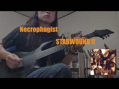 Ltd black metal F Necrophagist - stabwound