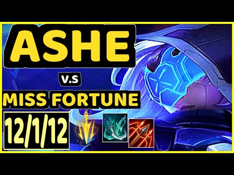 APOLLO (ASHE) vs MISS FORTUNE - 12/1/12 KDA BOTTOM ADC CHALLENGER GAMEPLAY - NA