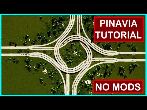 PINAVIA interchange No Mods tutorial || Repeated steps || Cities: Skylines beginners gameplay guide