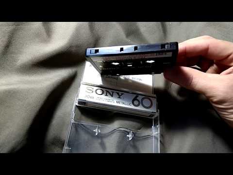 Sony Metallic 60 Audio Cassette 1983
