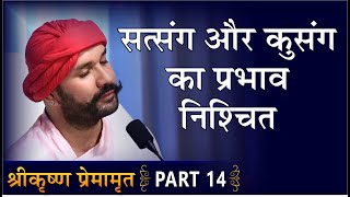 सत्संग और कुसंग का प्रभाव निश्चित | Shree Krishna Premamrit | Part 14 | Hita Ambrish Ji | Mumb