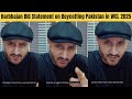 Harbhajan Singh BIG Statement On Boycotting India Vs Pakistan Match In WCL 2025 IND Vs PAK Legends