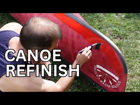 Paint a Kevlar or Fiberglass Canoe