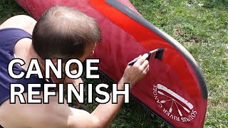 Paint a Kevlar or Fiberglass Canoe