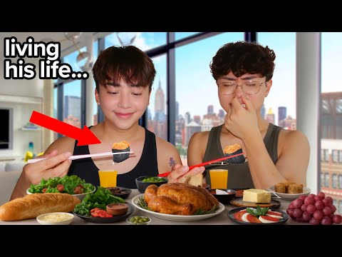 Living as My Gay Influencer Brother in Japan for 24 Hours (ft. @worldofxtra ) | STEWIE