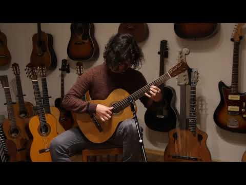 Miguel Rodriguez ~1915 classical guitar -outstanding instrument + excellent sound - check video! image 22