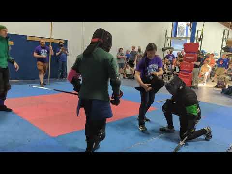 Swordsquatch 2024 Open Steel Longsword Quarterfinals Round 4 - Joshua Ames vs Ryan Kolick