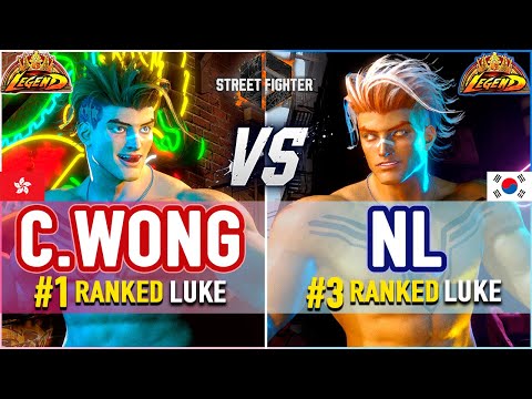 SF6 🔥 Chris Wong (#1 Ranked Luke) vs Nl (#3 Ranked Luke) 🔥 SF6 High Level Gameplay