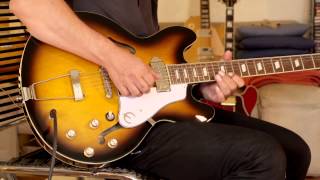 Video thumbnail for Epiphone "1965 Casino" Inspired by John Lennon, Part1 by GregsGuitars