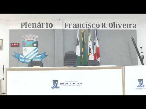 Sessão extraordinária da Câmara Municipal de Boa vista do Tupim