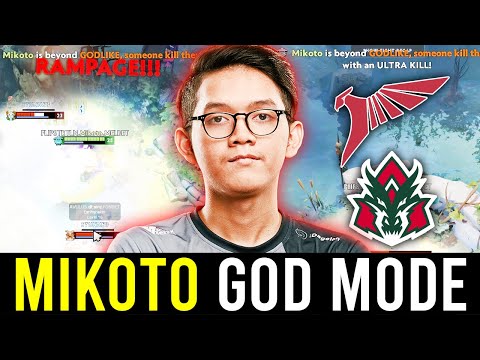 "when MIKOTO enters GOD MODE against TEAM AVULUS.." - 1 ULTRA KILL & 1 RAMPAGE!!!