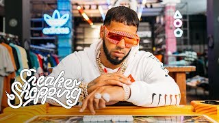 Anuel AA Goes Sneaker Shopping With Complex